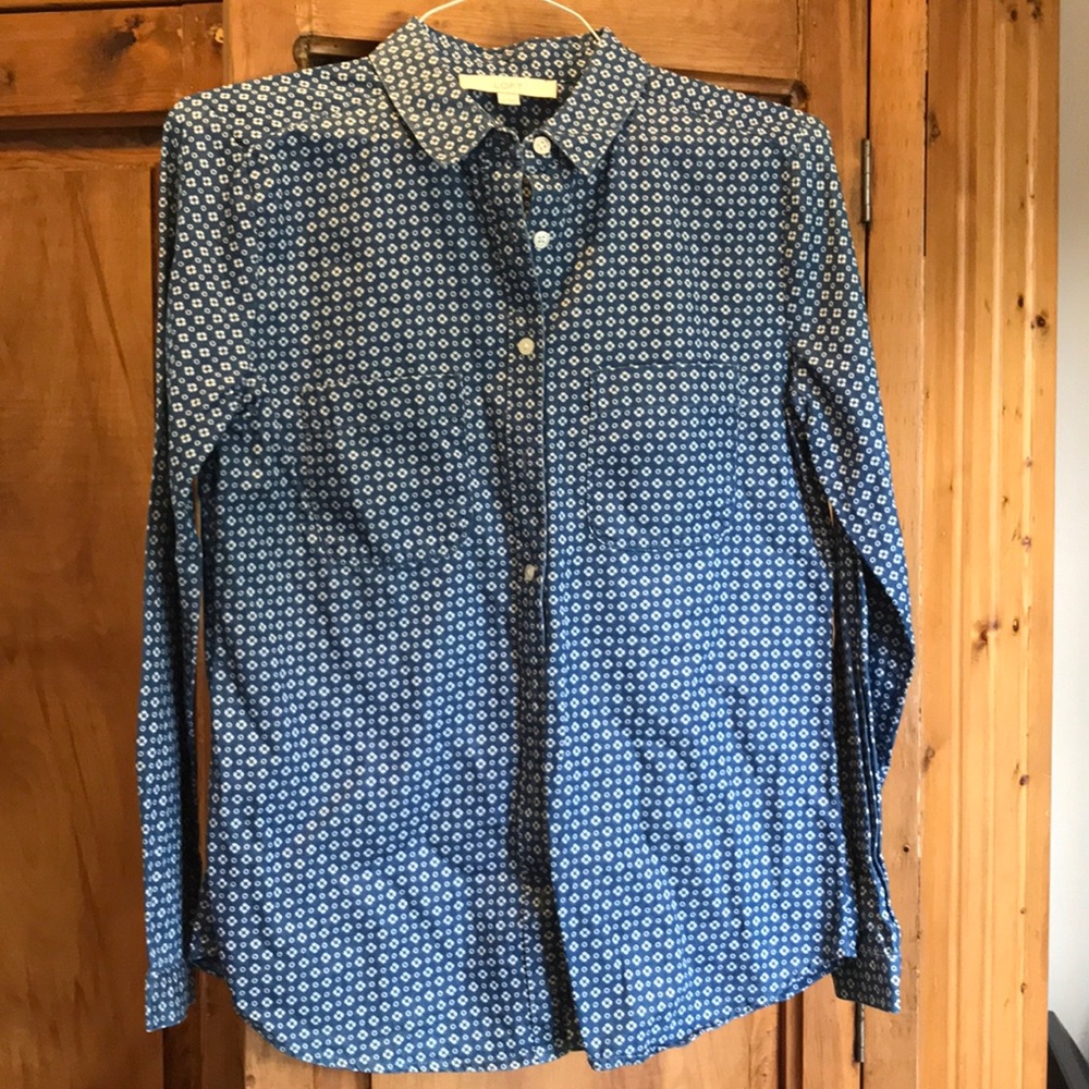 Ann Taylor LOFT Button-down top